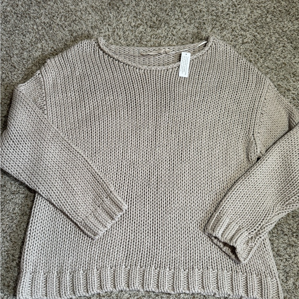 NWT Soft Surroundings Chunky Knit Sweater- XL
